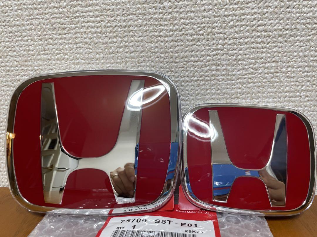 ホンダNBOX JF1 JF2,Type R，ヴェゼルなど 前後エンブレムセット