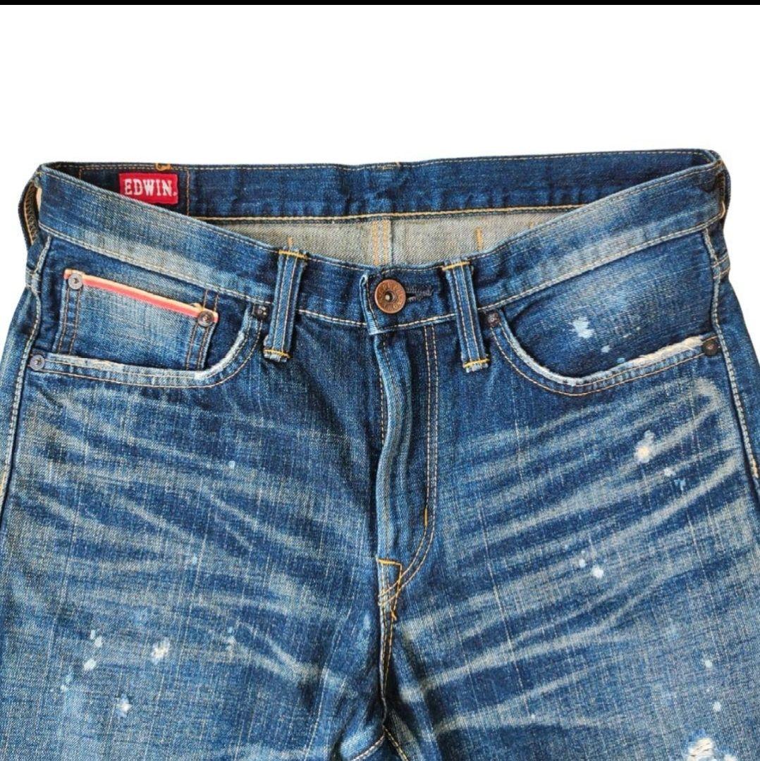 EDWIN　30　archive　damage　fade　straight