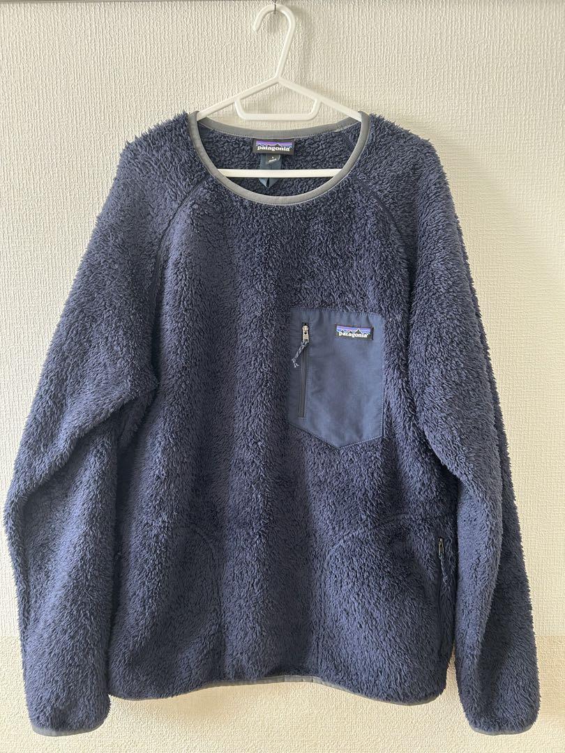 patagonia フリース メンズL ネイビー ロスガトスクルー パタゴニア