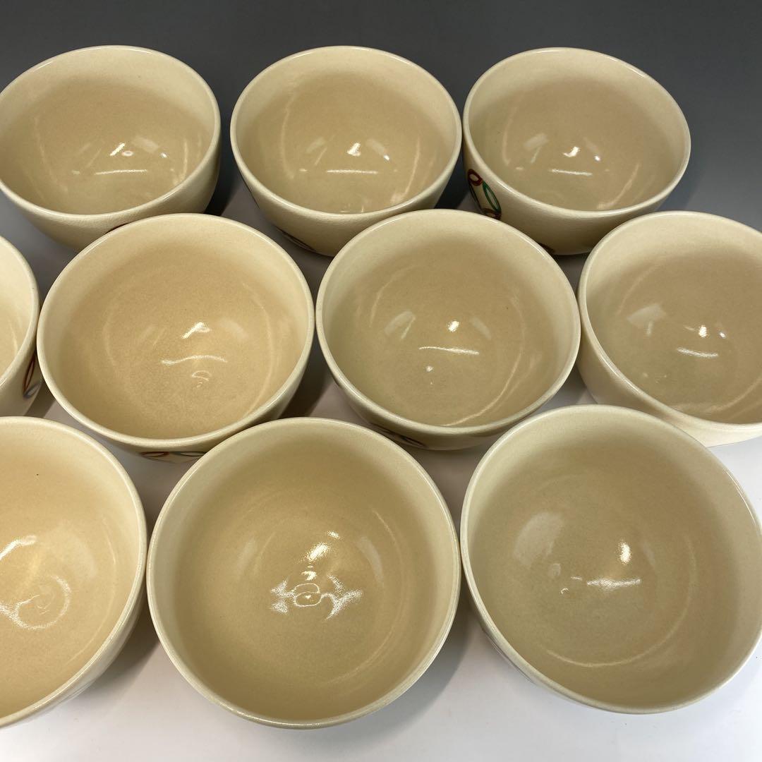 【茶道具】七宝数茶碗（合わせ箱）