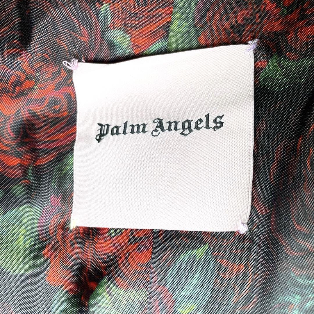 超希少 Palm Angels パームエンジェルス 紺ブレ 金ボタン 花柄 44