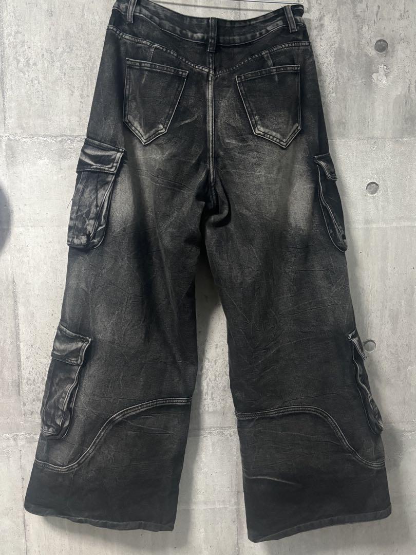 y2k diesel 地底人 カーゴデニムcargo denim pants