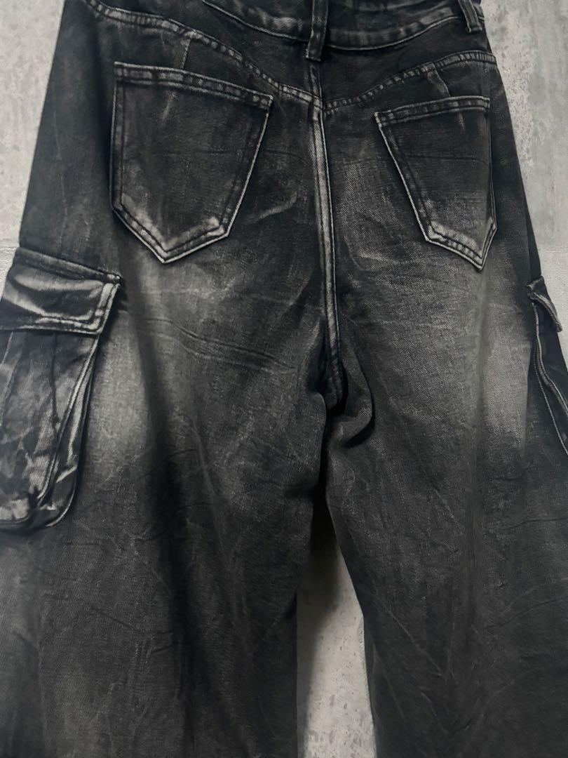 y2k diesel 地底人 カーゴデニムcargo denim pants