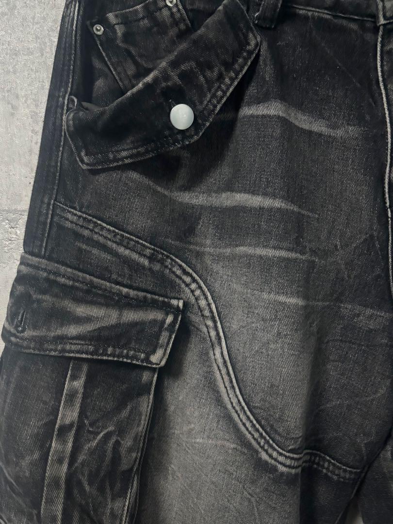y2k diesel 地底人 カーゴデニムcargo denim pants