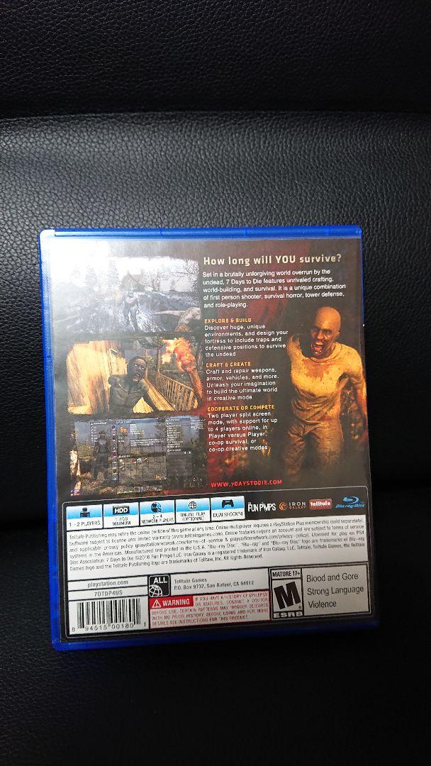 爆買い限定SALE 7 days to die 北欧版 PS4 oQp7k-m31553500370 セール2022