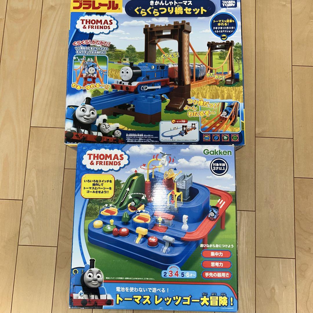 きかんしゃトーマス レッツゴー大冒険!　知育玩具　 トーマスぐらぐらつり橋セット