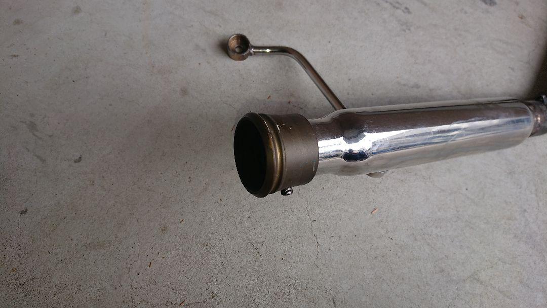 SR400 マフラー ワンオフ品