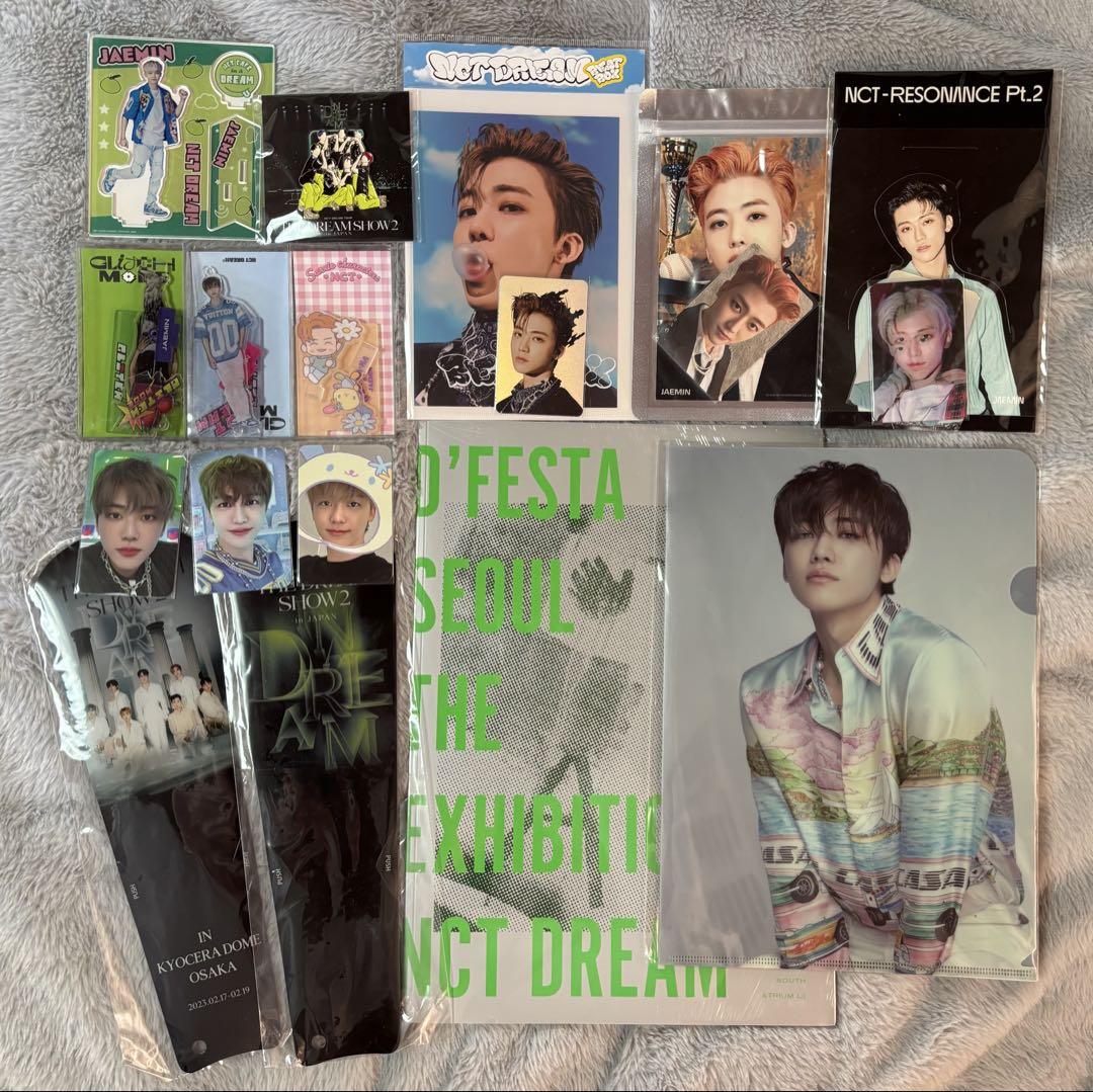 ジェミン トレカ ポスカ nctdream カフェ アクスタ