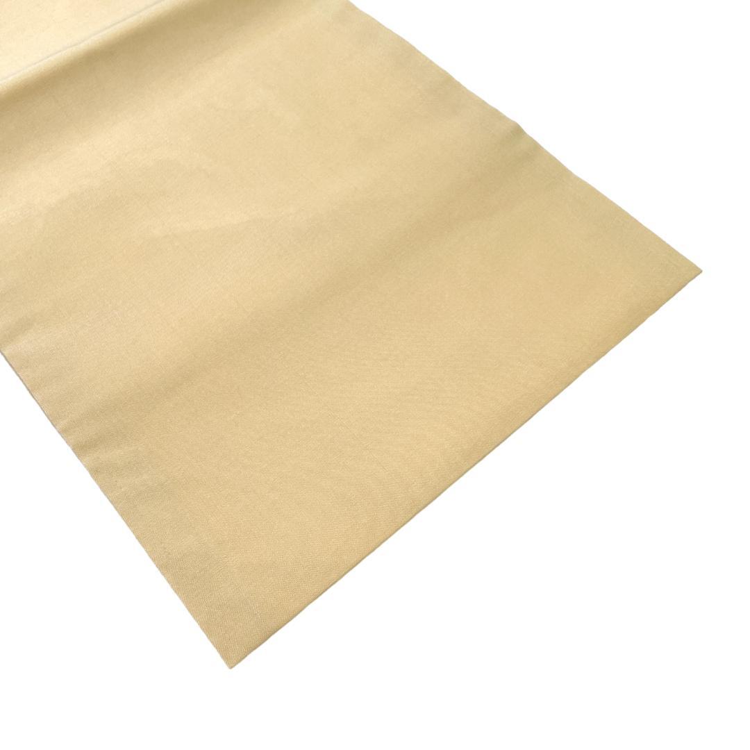 夏名古屋帯 紗 正絹 手描き 野菜柄 ベージュ 着物 未使用品 AO-0438 未使用品】夏名古屋帯 紗 正絹 お野菜柄 手描き 着物 AO-0438