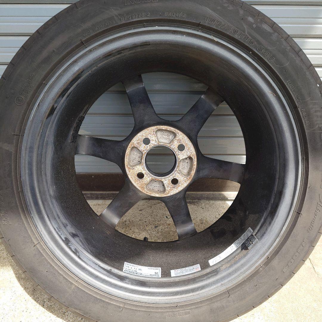 タイヤ・ホイール RAYS VolkRacing TE37 SONIC 16X 7J 35 4h