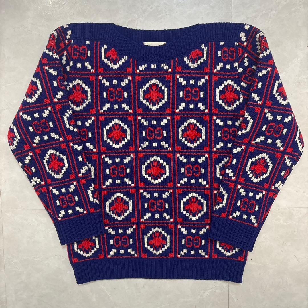 GUCCI キッズ 蜂 gg ニットセーター120cm GUCCI