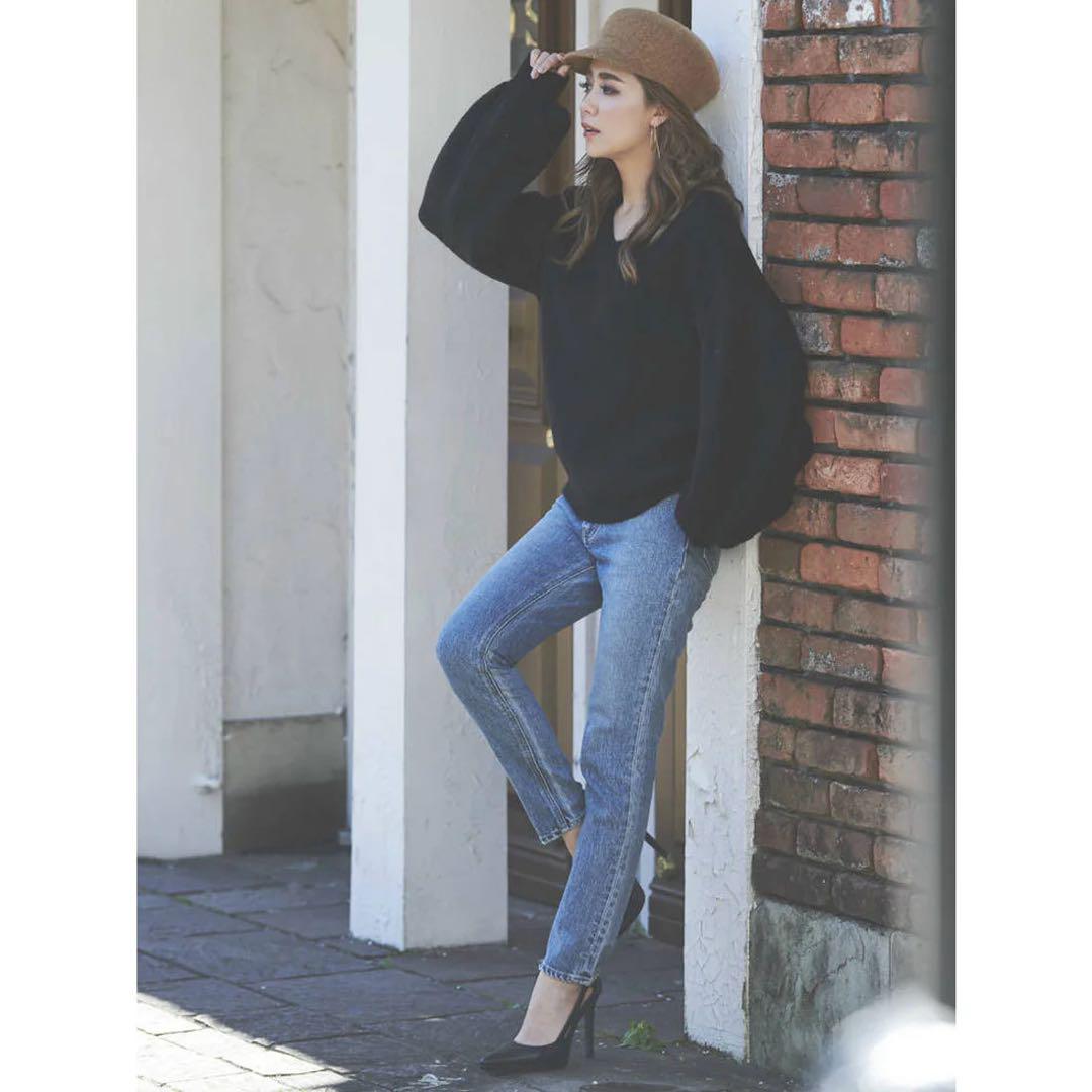resexxy デニムスキニーパンツ rienda darich moussy
