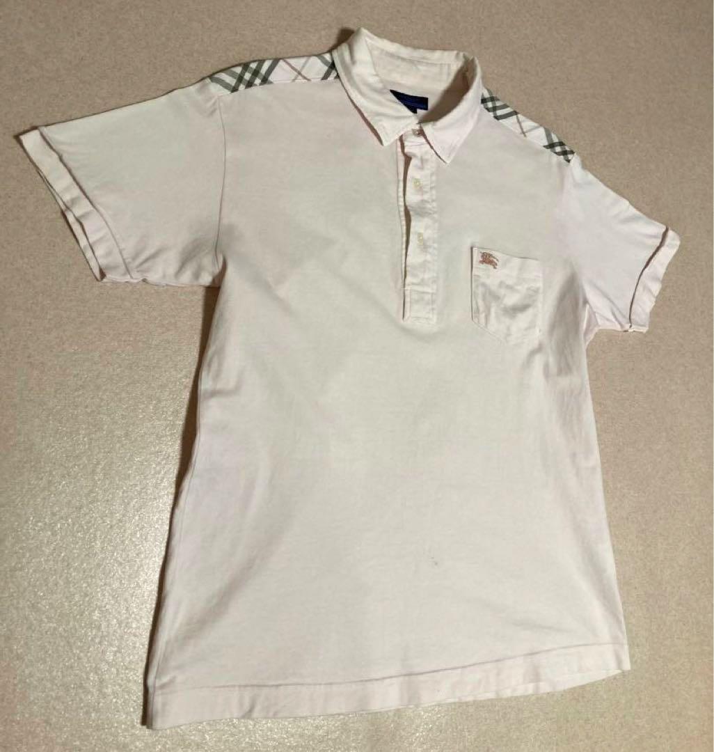 BURBERRY BLUE LABEL ポロシャツ チェック柄 BURBERRY BLUE LABEL ノバチェック コットン ポロシャツ - メルカリ
