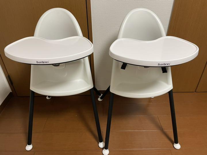 ベビービョルン ハイチェア 箱 説明書あり ベビービョルン ハイチェア 2つ 箱説明書あり