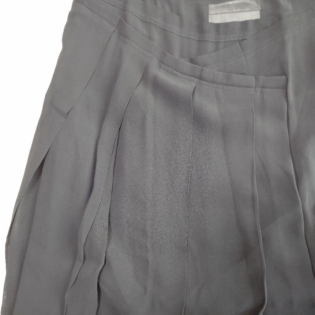 tricot COMME des GARCONS シアー 巻きスカート風 01