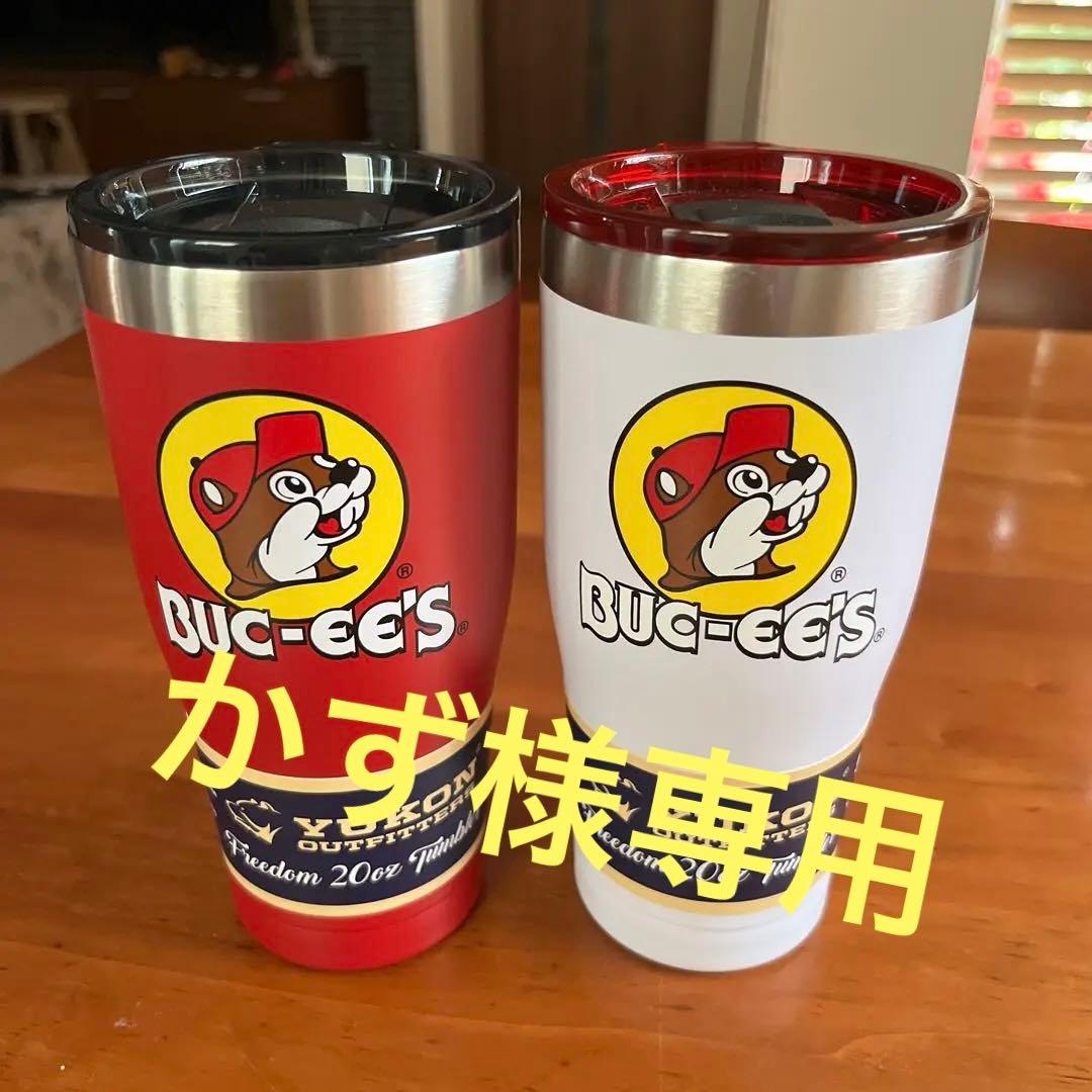 バッキーズ　タンブラー (20ozサイズ) 赤白セット