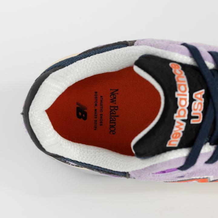 New Balance 990V3 Purple Orange US10Ω