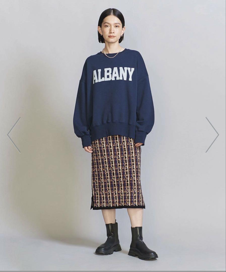 BEAUTY&YOUTH UNITED ARROWS ツイードニットスカート