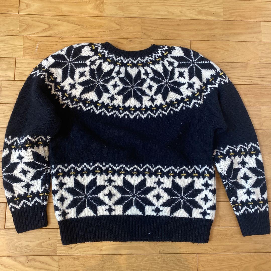 GOODENOUGH WINTER ノルディック柄セーター