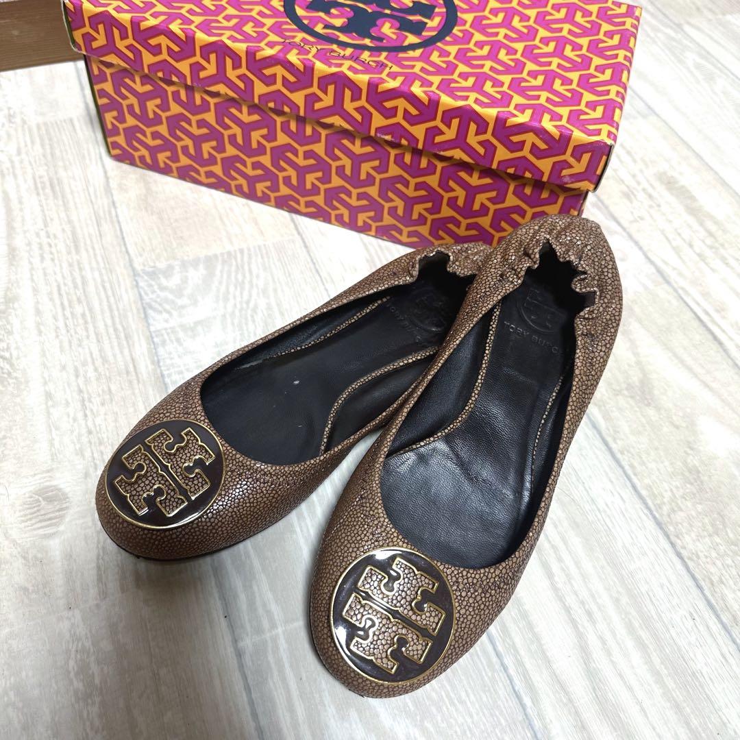 Tory Burch トリーバーバレエ フラット シューズ カンパーナ