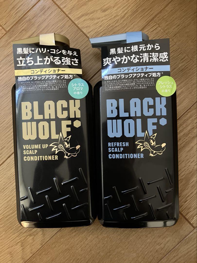 BLACK WOLF ボリュームアップスカルプコンディショナーセット