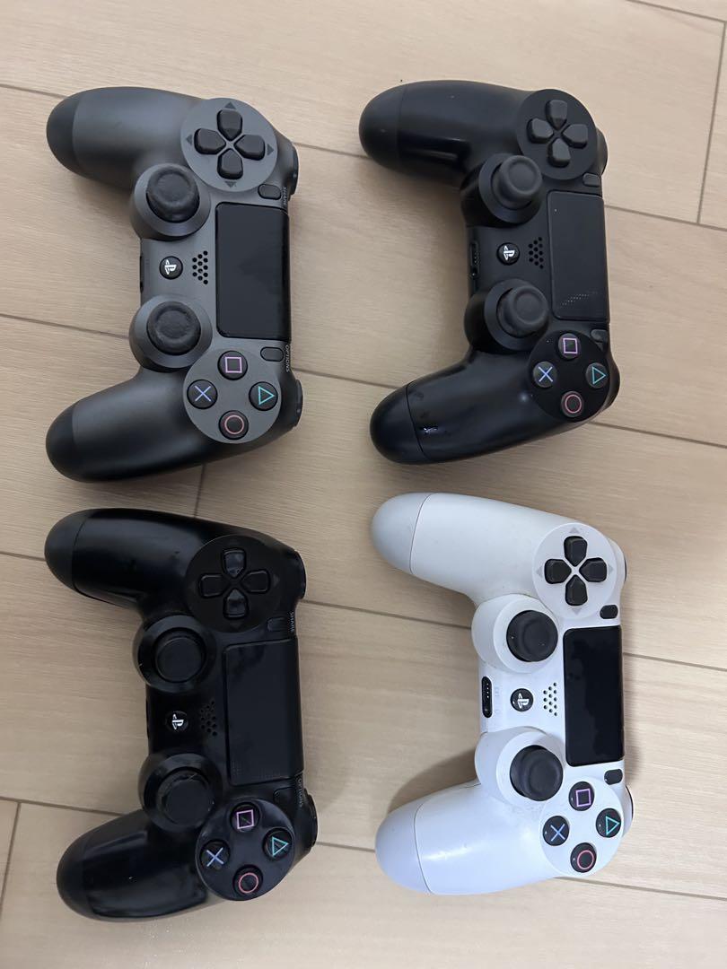 PS4 デュアルショック4 コントローラー　4個まとめ売り 5,590円