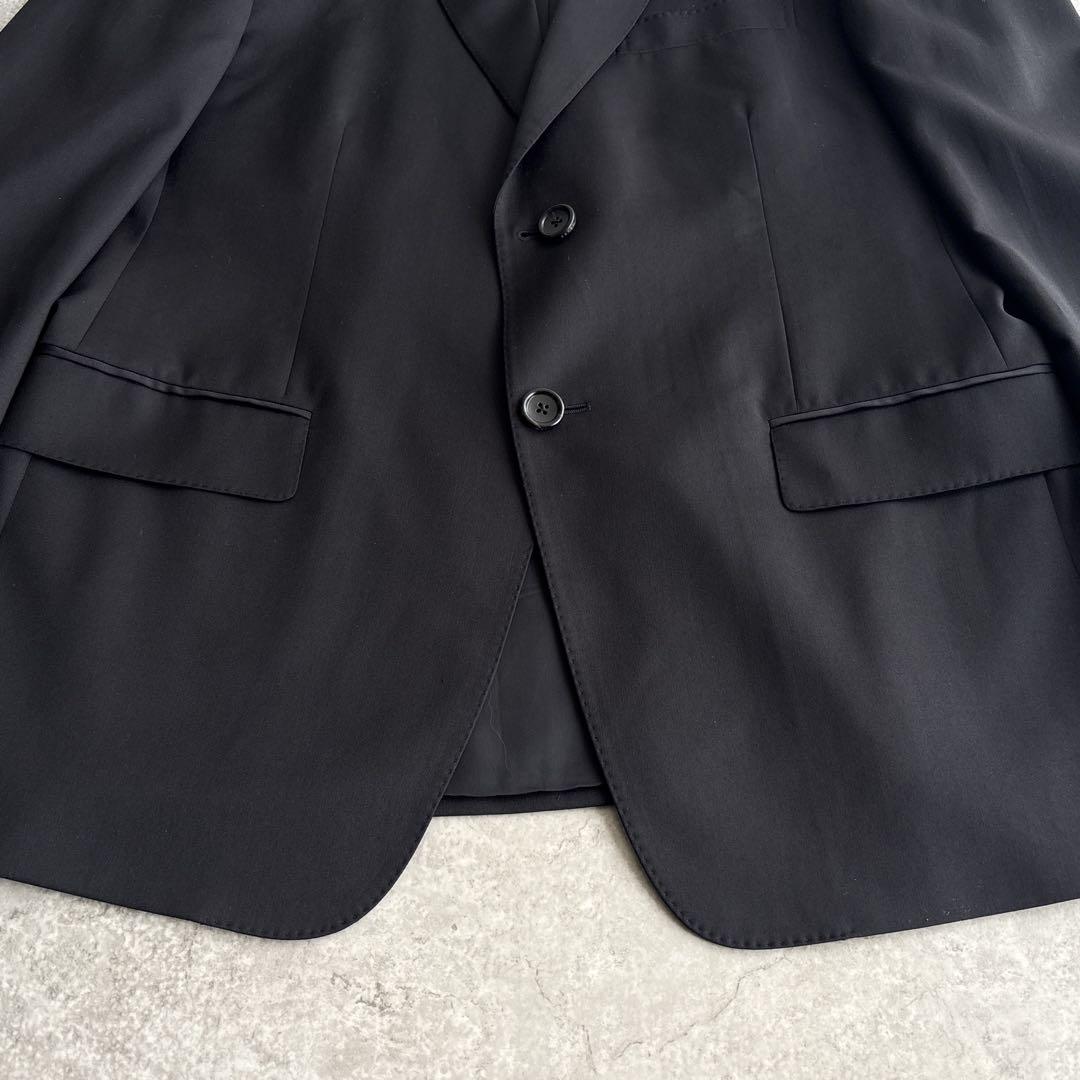 極美品■GUCCI【XXL】現行モデル スーツセットアップ 総裏 2B ブラック