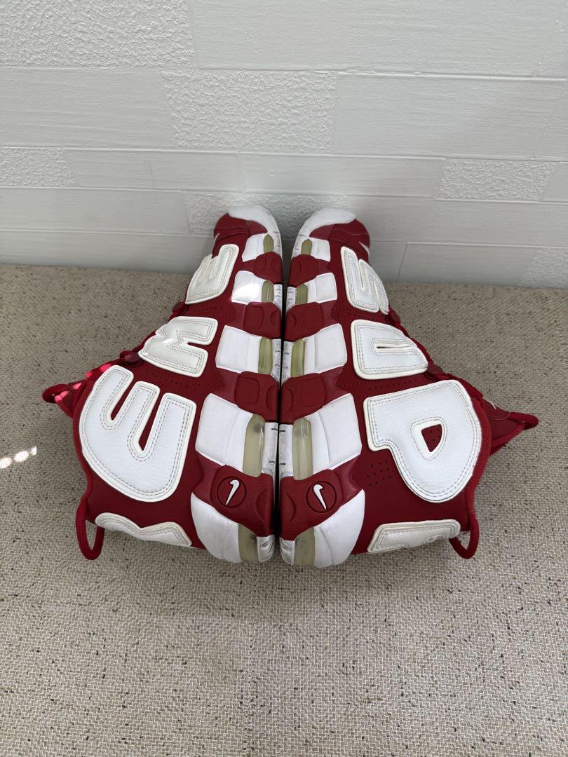 ナイキ x シュプリーム　エアモアアップテンポ　シュプテンポ　ハイカット Amazon | [ナイキ] Air More Uptempo SUPREME メンズ Varsity
