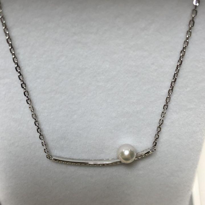 あこや本真珠 ペンダント ネックレス YOf6w-m31574714015 SILVER 超激得新作