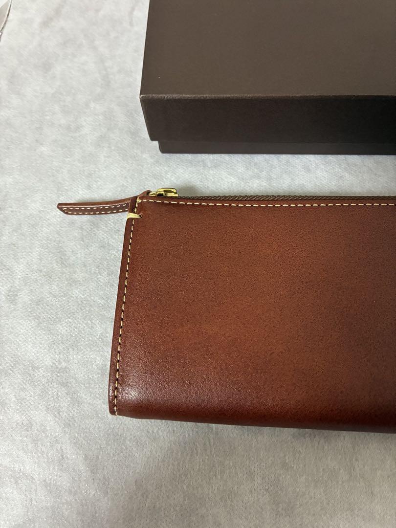 美品　土屋鞄　Diario マスターLファスナー　財布　長財布