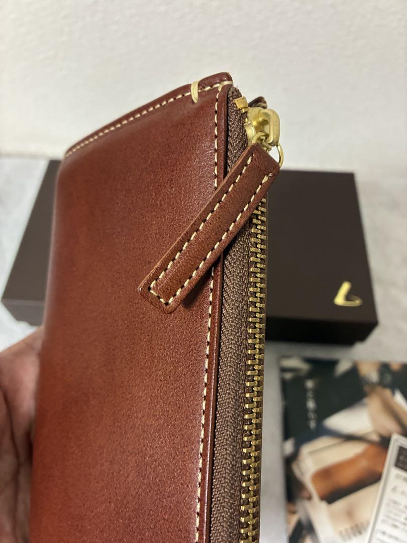 美品　土屋鞄　Diario マスターLファスナー　財布　長財布