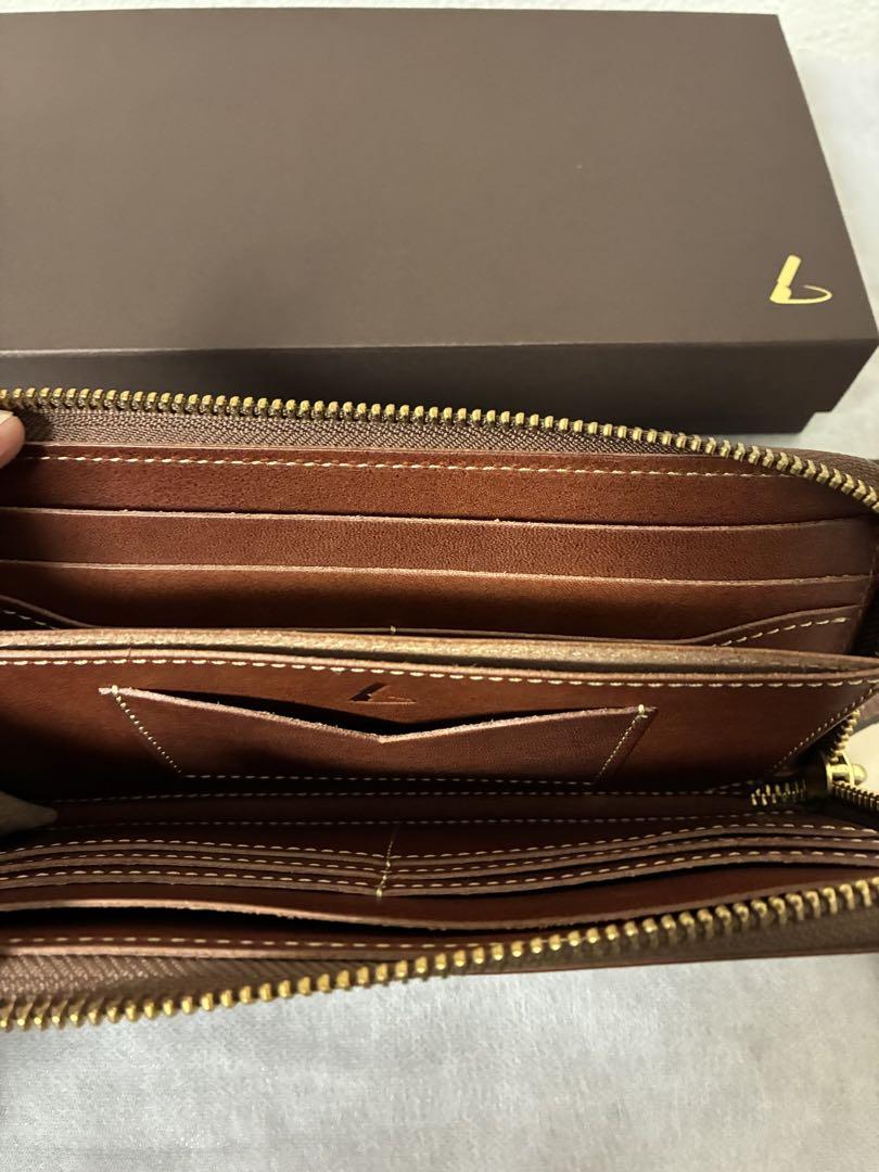 美品　土屋鞄　Diario マスターLファスナー　財布　長財布