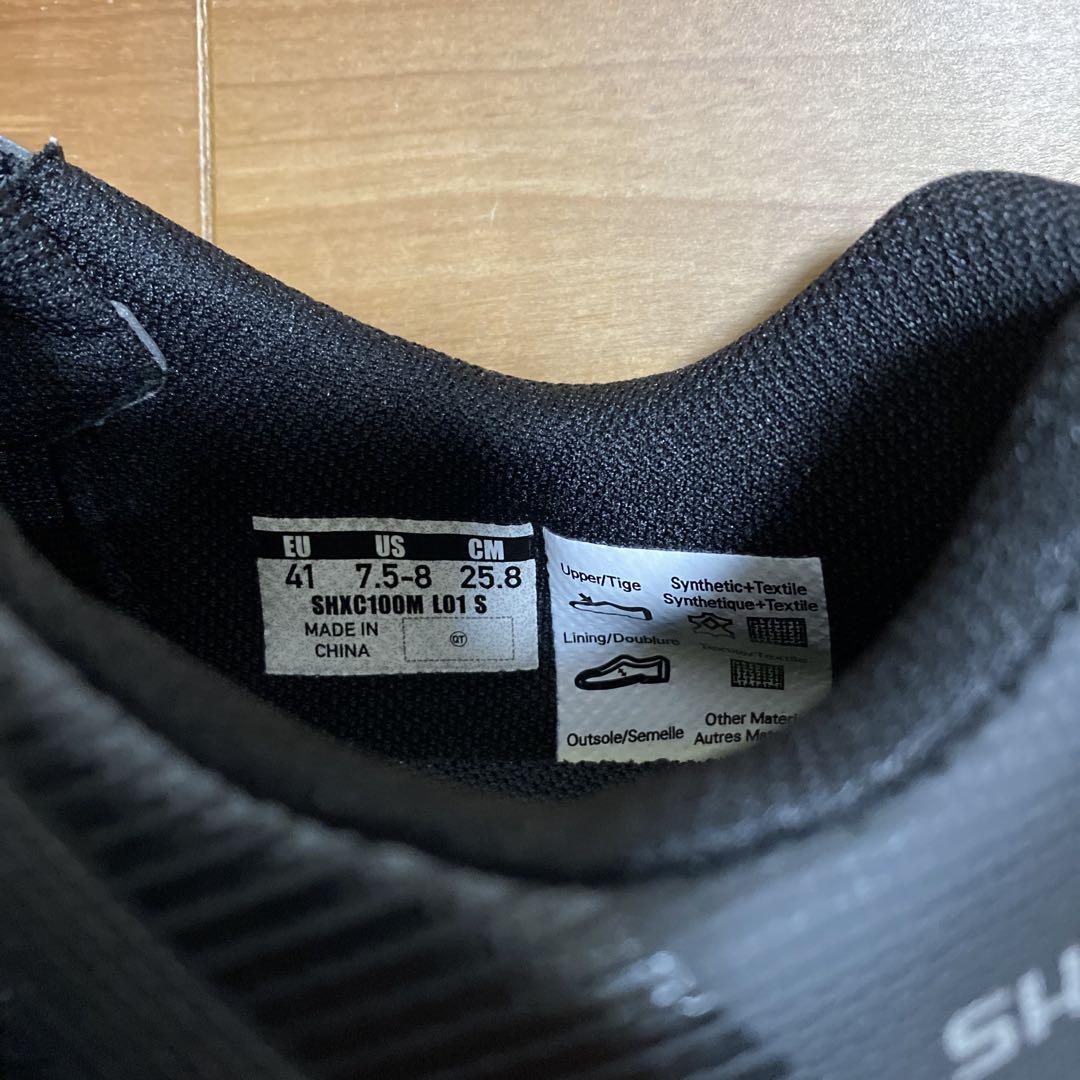 Shimano XC1 (SH-XC100) SPD MTBシューズ ブラック