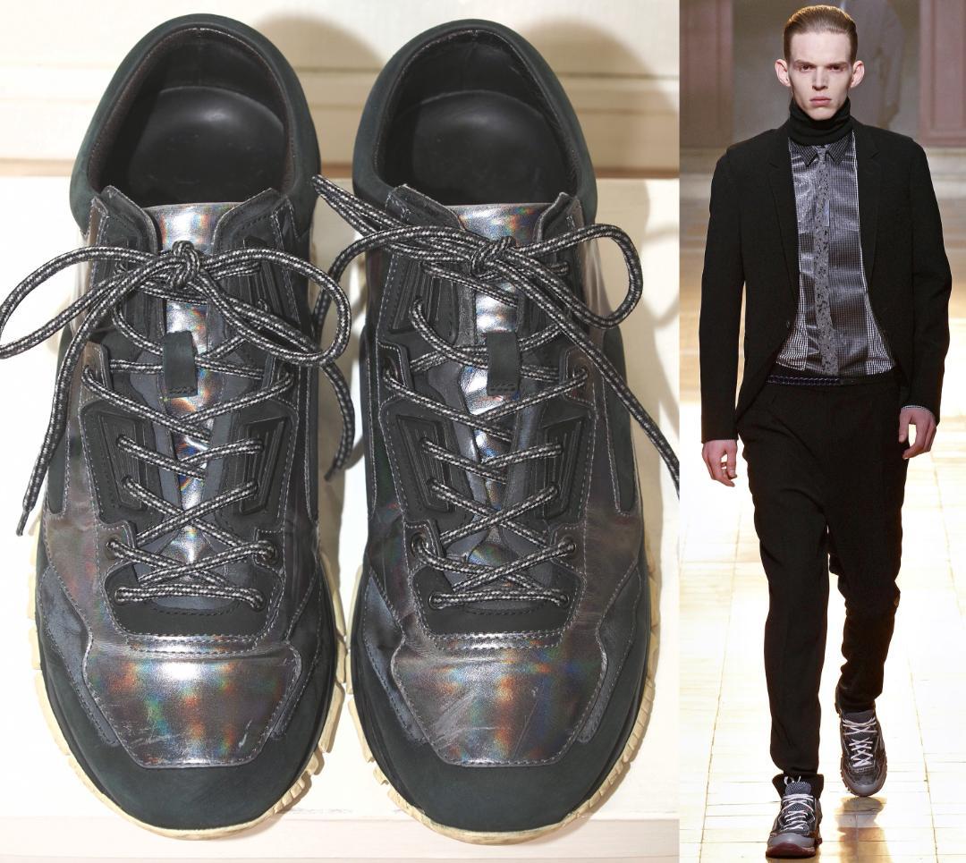 定価93500円 LANVIN ランバン 13AWハイテクスニーカー9