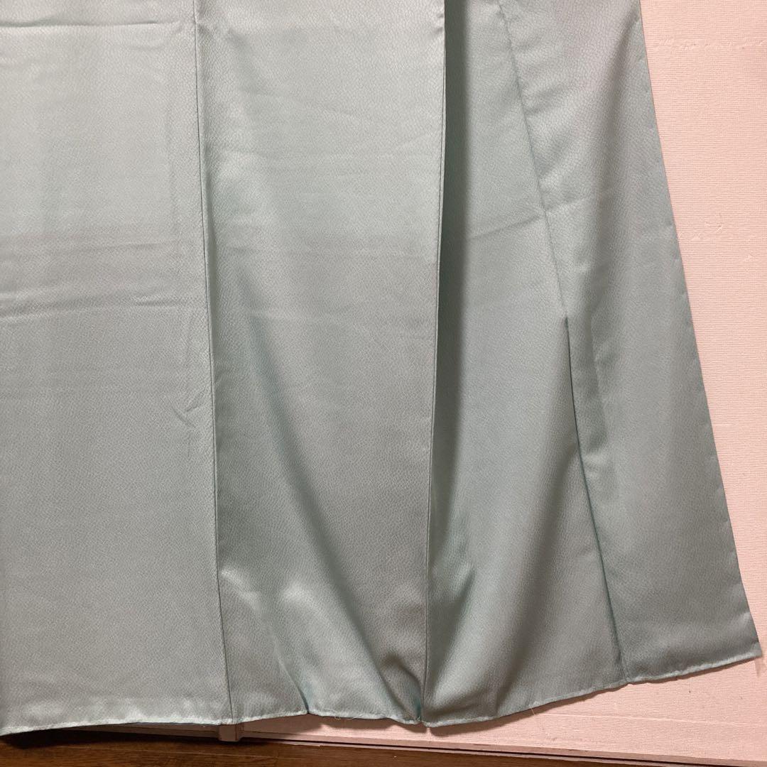 【未使用品】高島屋　色無地　紋無し　洗える着物　お茶　お稽古　リサイクル