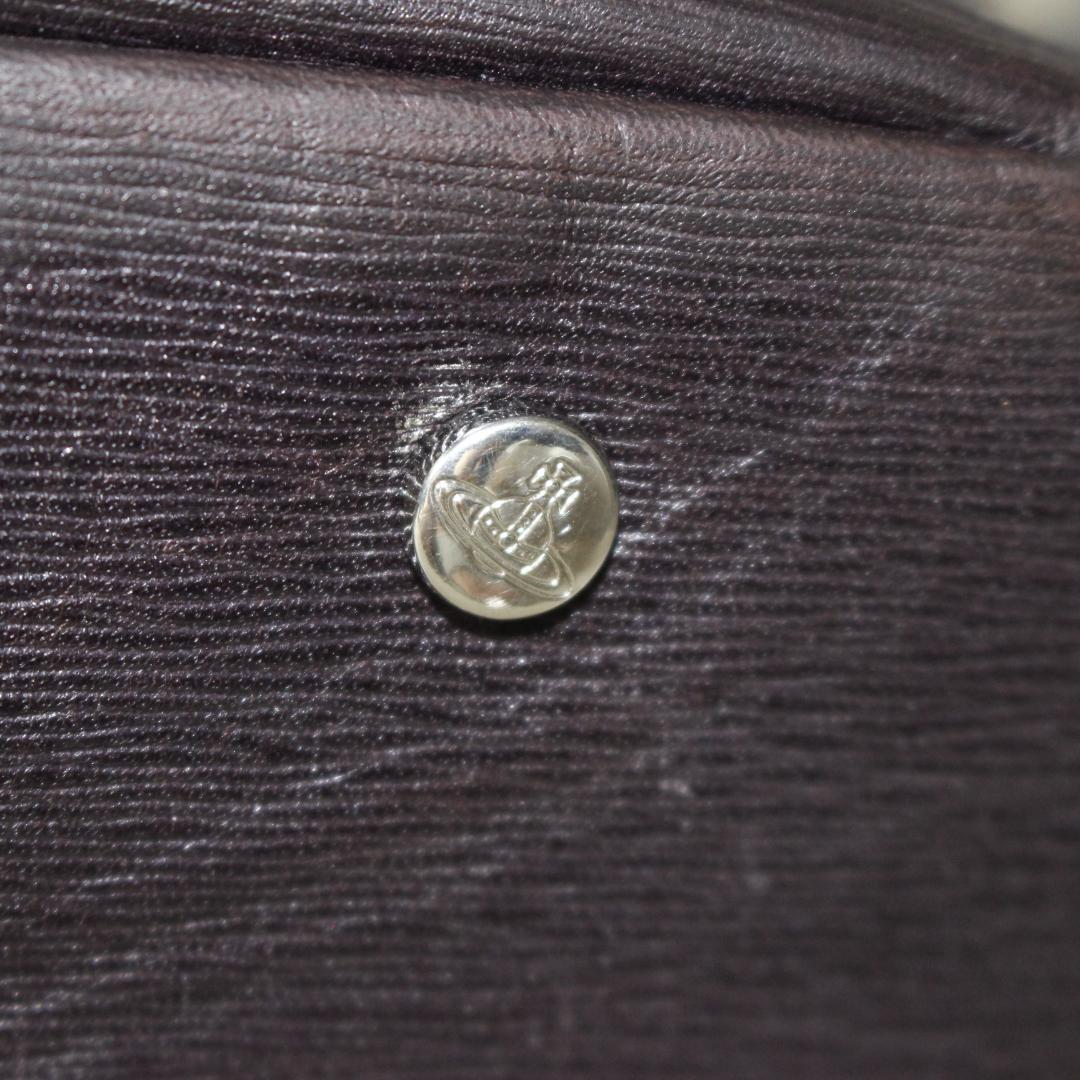 Vivienne Westwood リュック レザー オーブ ブラウン 画像12