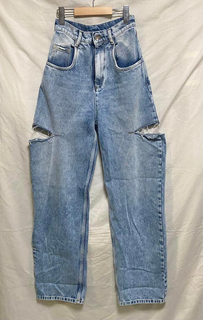 正規品 Maison Margiela 5ポケット スラッシュデニムパンツ Maison Margiela(メゾン マルジェラ)｜5ポケットスラッシュ