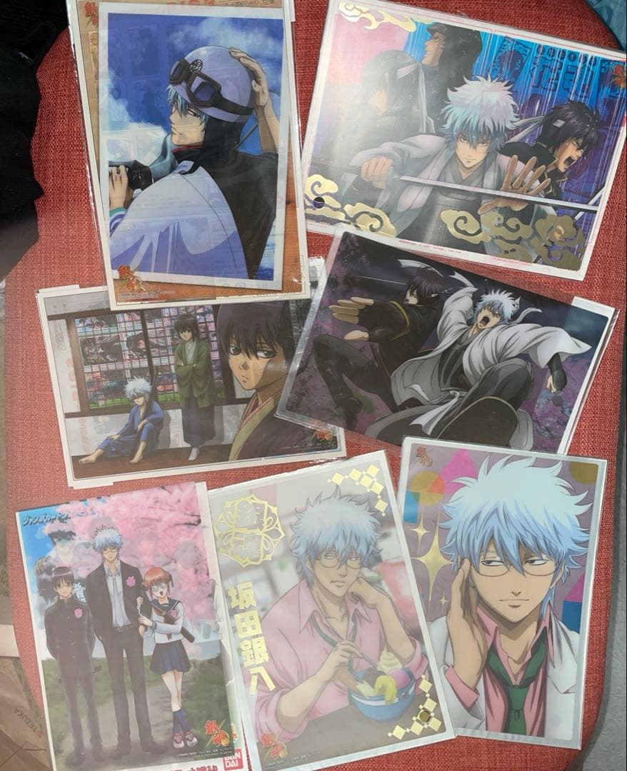 銀魂 クリアコレクションBIG ジャンボカードダス15枚まとめ売り