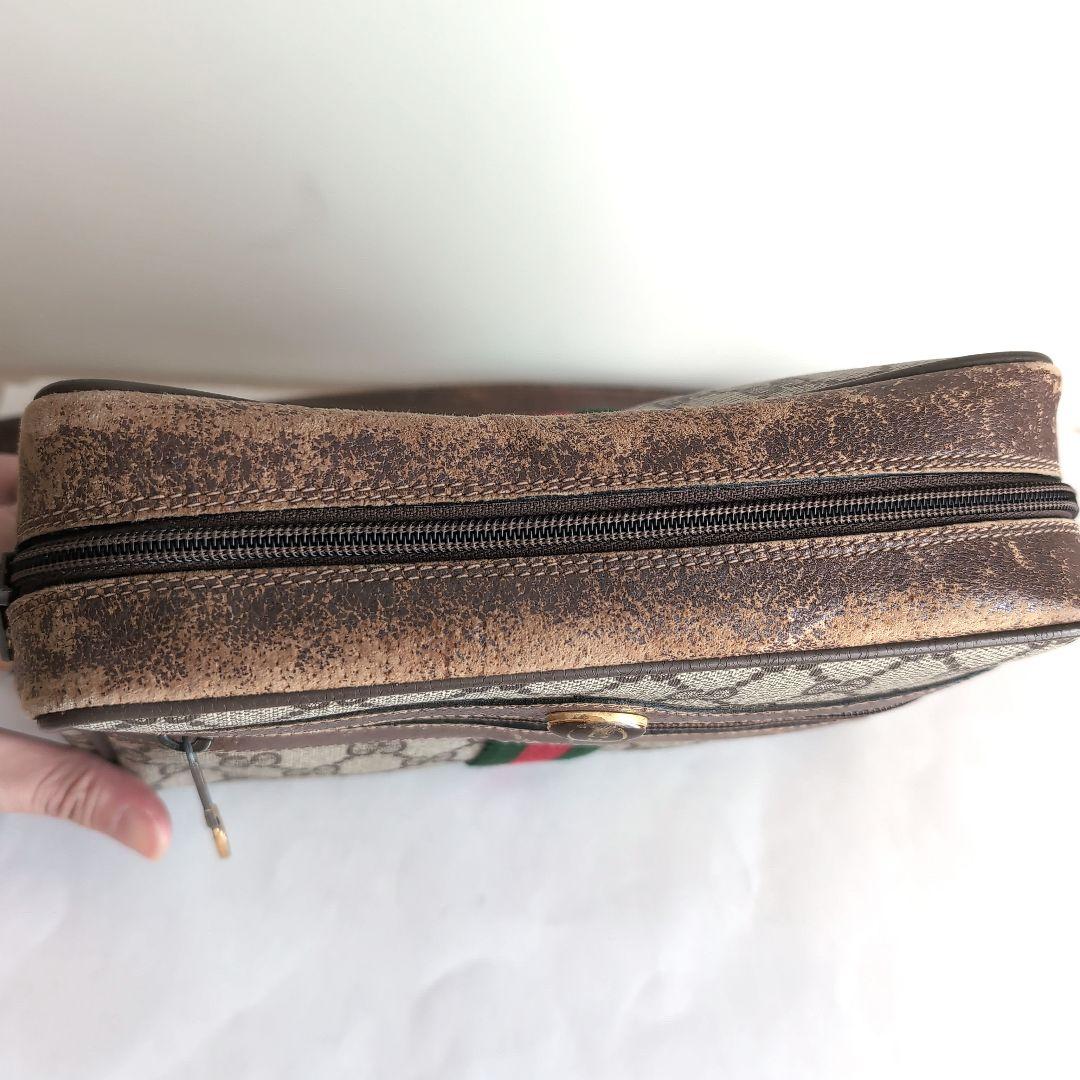 美品】GUCCI グッチ オールドグッチ ショルダーバッグ シェリー 美品】GUCCI グッチ オールドグッチ ショルダーバッグ シェリー