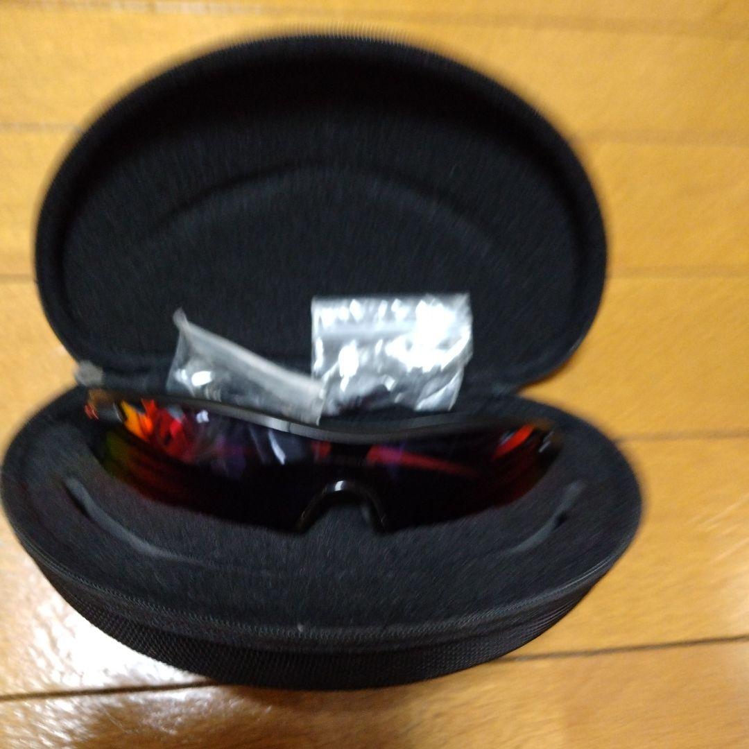 OAKLEY オークリー スポーツ サングラス 赤レンズ【中古】