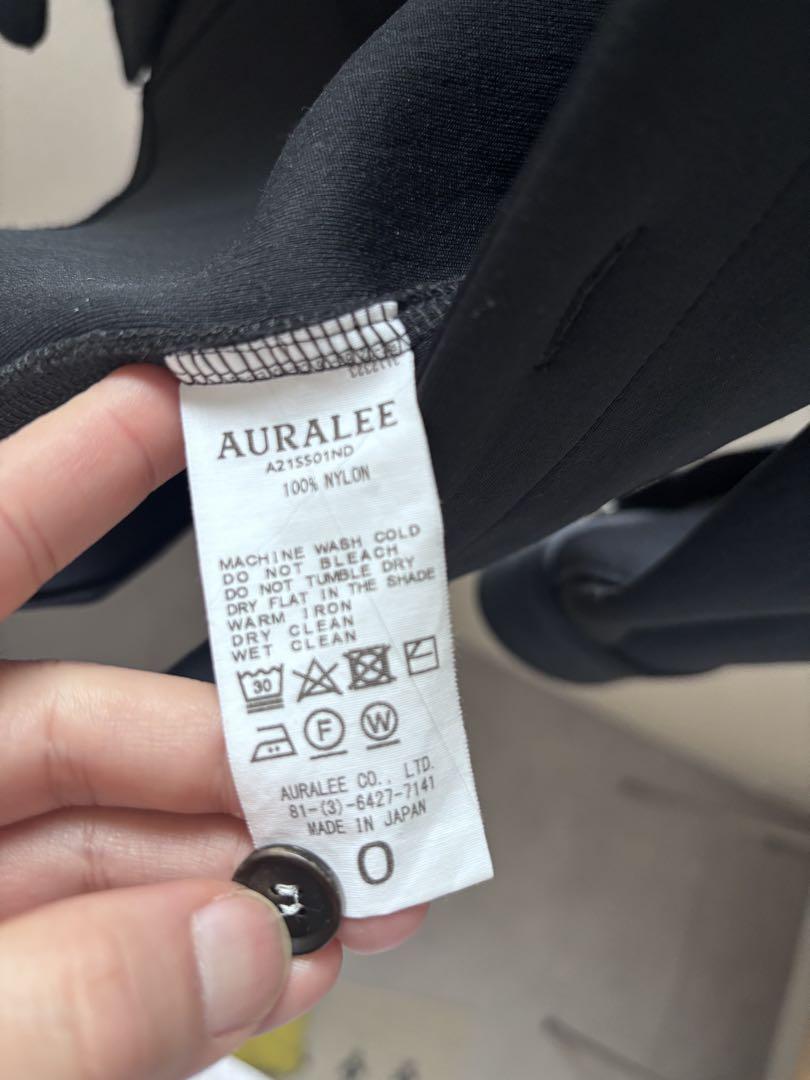 特価商品  美品】オーラリー ダブルニットビッグシャツ トップス