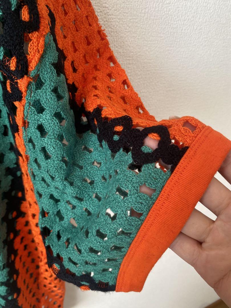 トップス Supreme Crochet Football Jersey \"Orange\"