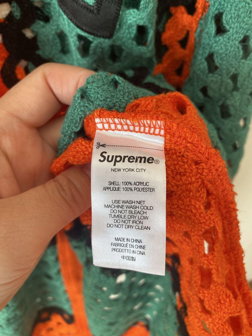 トップス Supreme Crochet Football Jersey \"Orange\"