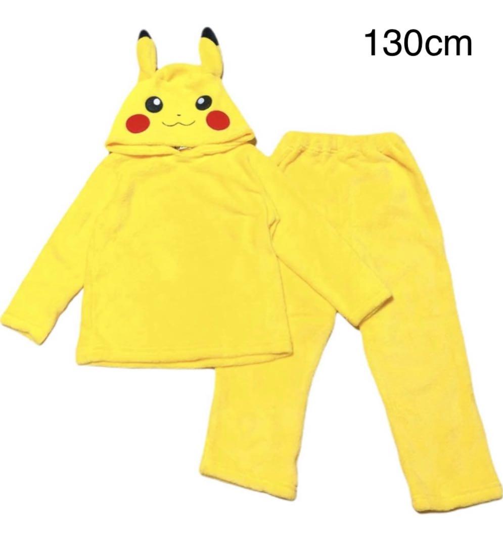 ピカチュウ 着ぐるみ パジャマ ピカチュウ なりきり 130 Rg Tech Net