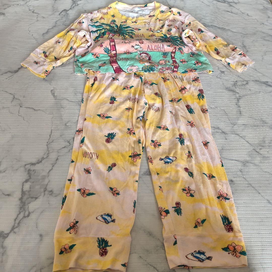 tsumori chisato ルームウェア ハワイアンプリント