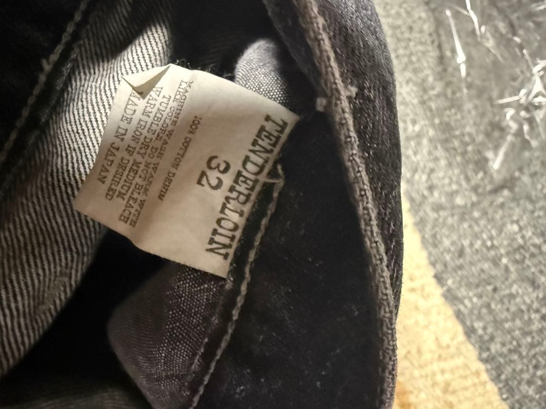 テンダーロイン デニムジャケット スナップボタンシャツ デニムパンツ ブラック テンダーロイン デニムジャケット スナップボタンシャツ デニムパンツ ブラック