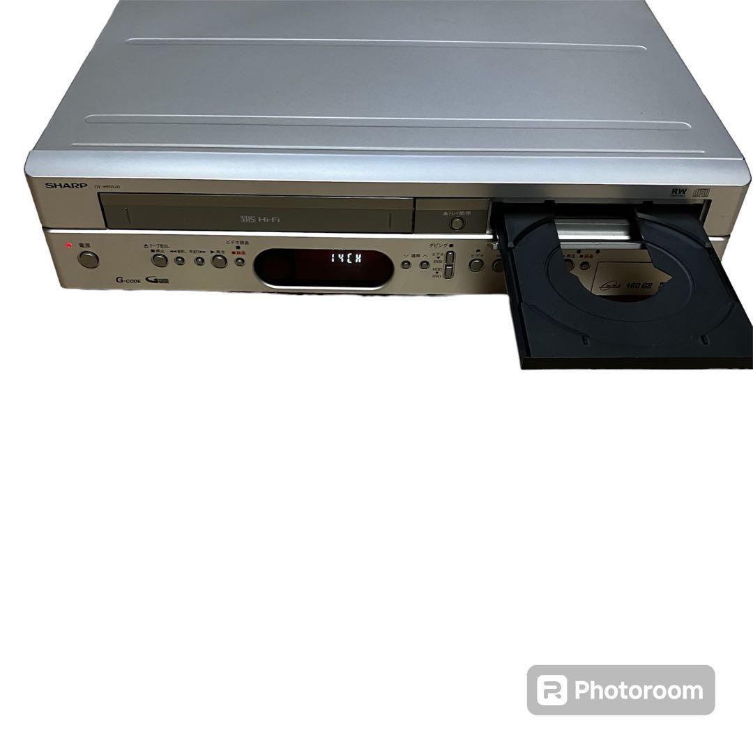 SHARPビデオ一体型DVD&HDDレコーダー DV-HRW40