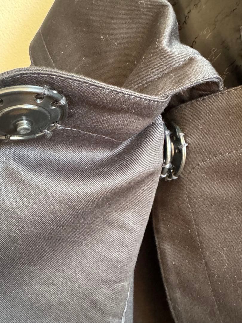 FENDI トレンチコート ブラック FENDI トレンチコート ブラック