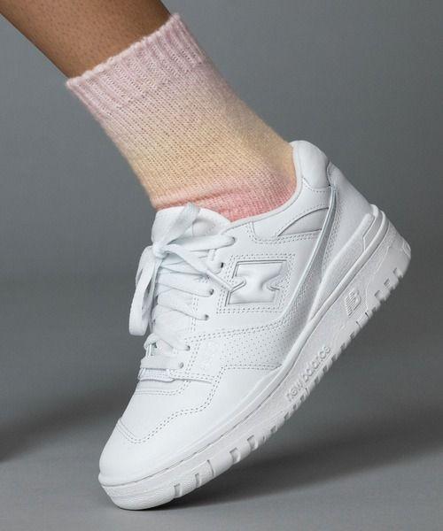 New Balance 550 ホワイトスニーカー