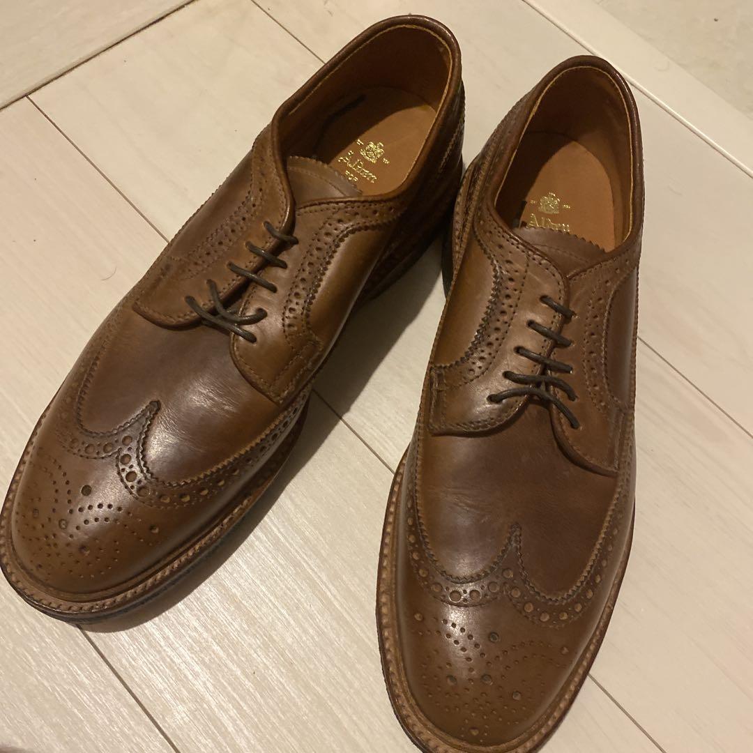 オールデン ウイングチップ　US8d